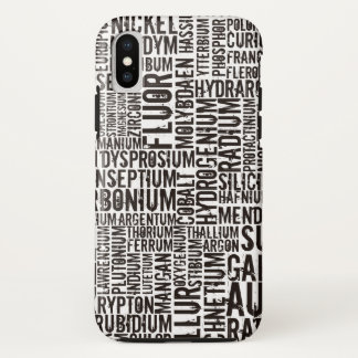 Chemical Elements... iPhone X Case
