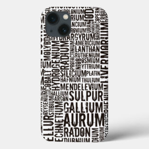 Chemical Elements iPhone 13 Case