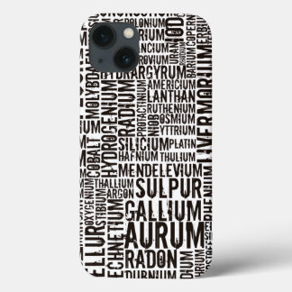Chemical Elements iPhone 13 Case