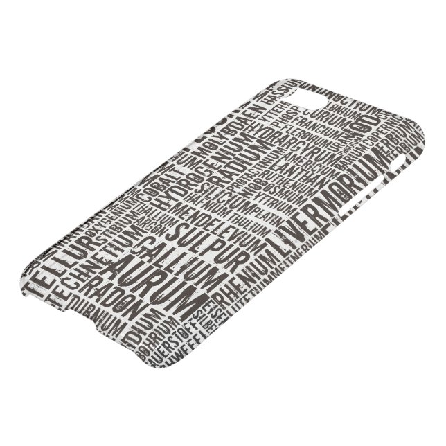 Chemical Elements iPhone 7 Clearly™ Deflector Case (Bottom)