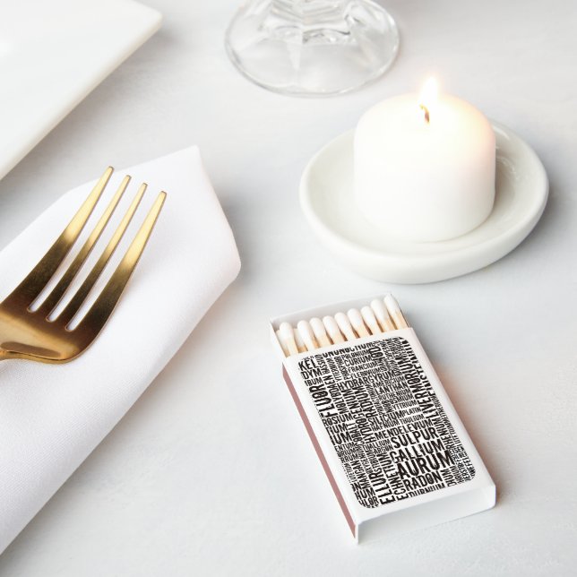 Chemical Elements Matchboxes (Insitu)