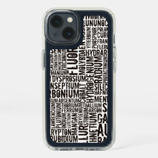 Chemical Elements Speck iPhone 13 Case