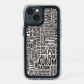 Chemical Elements Speck iPhone 13 Case