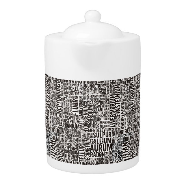 Chemical Elements Teapot (Front)