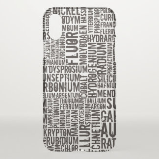 Chemical Elements... iPhone X Case