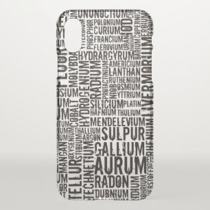 Chemical Elements... iPhone X Case