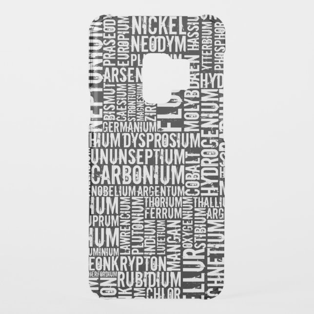 Chemical Elements... Uncommon Samsung Galaxy Case (Back)