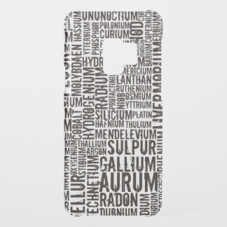 Chemical Elements Uncommon Samsung Galaxy S9 Case