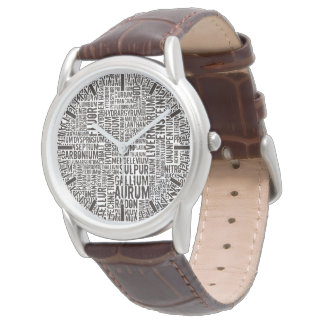 Chemical Elements Watch