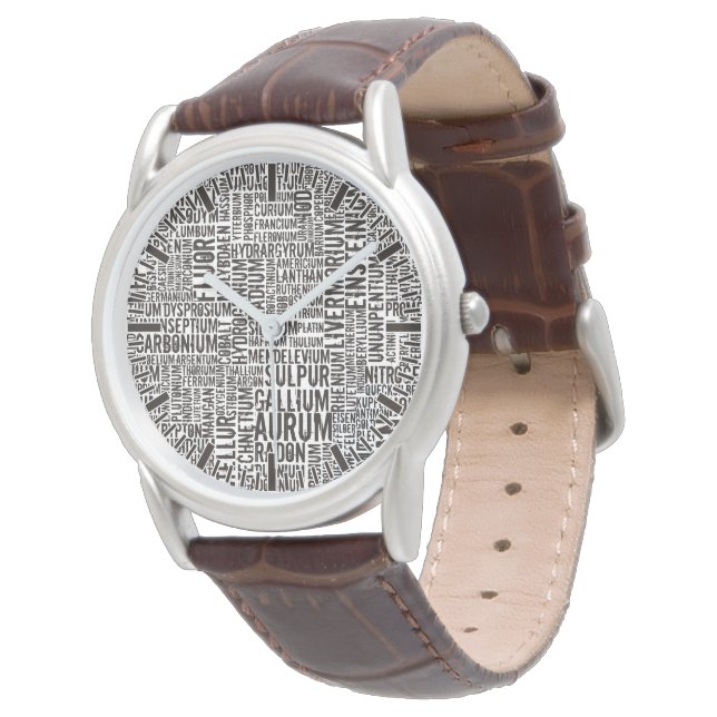 Chemical Elements Watch (Angled)