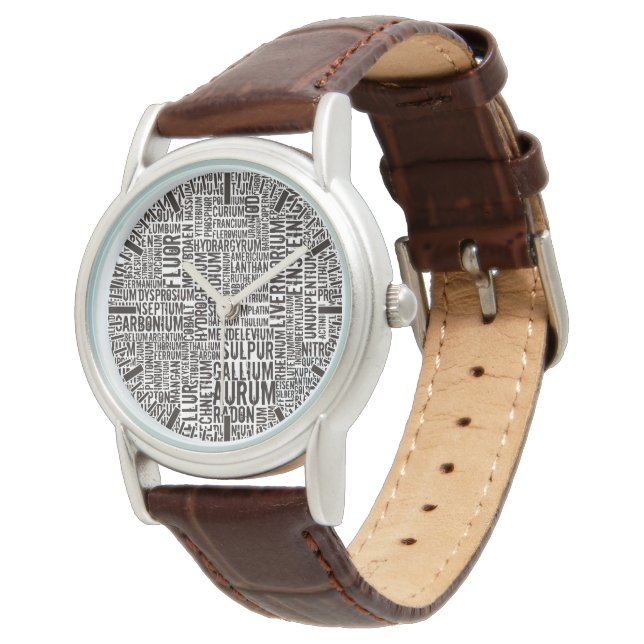 Chemical Elements Watch (Angled)