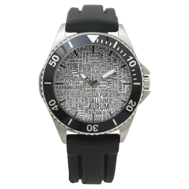 Chemical Elements Watch (Front)