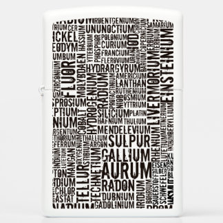 Chemical Elements Zippo Lighter