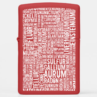 Chemical Elements Zippo Lighter