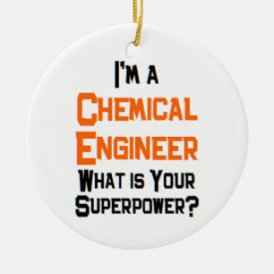 chemical engineer ceramic ornament