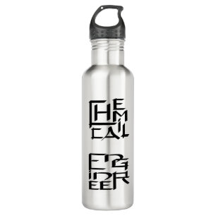 Chemical Engineer Character Stainless Steel Water Bottle