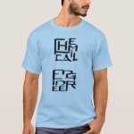 Chemical Engineer Character T-Shirt