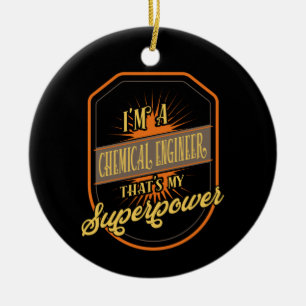 Chemical Engineer Chemical Engineering Ceramic Ornament