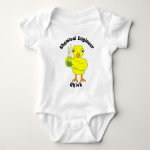 Chemical Engineer Chick Baby Bodysuit