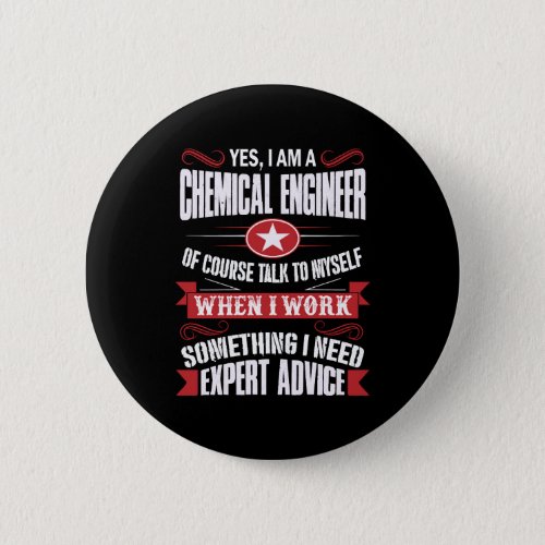 Chemical Engineer CHRISTMAS GIFT Button