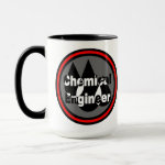 Chemical Engineer Drops Circle Mug