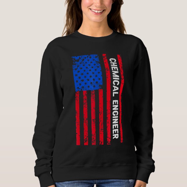 Chemical Engineer Engineering 18 Sweatshirt (Front)