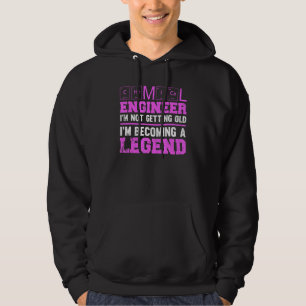 Chemical Engineer I'm Not Getting Old I'm Becoming Hoodie