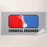 Chemical Engineer League Beach Towel