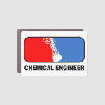 Chemical Engineer League Car Magnet