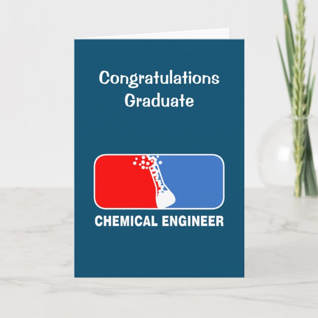 Chemical Engineer League Graduation card (Front)