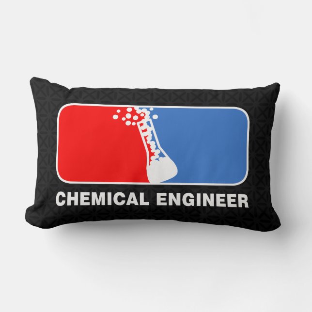 Chemical Engineer League Lumbar Pillow (Front)
