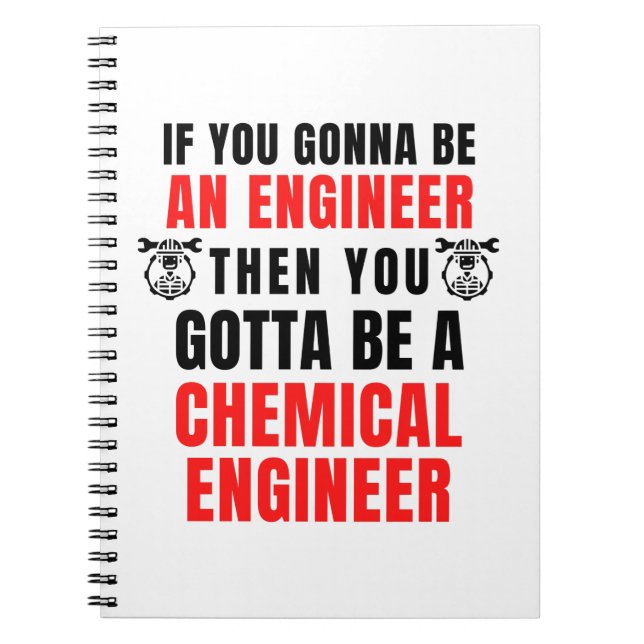 CHEMICAL ENGINEER NOTEBOOK (Front)