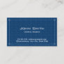 Chemical Engineer Professional Blueprint  Business Card