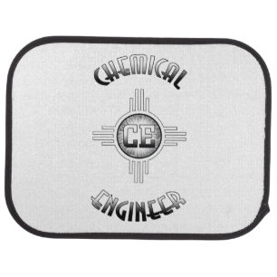 Chemical Engineer Retro Car Floor Mat