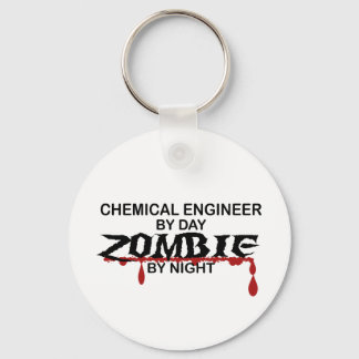 Chemical Engineer Zombie Keychain
