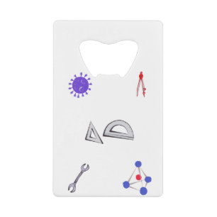 Chemical Engineering Pack 04 Credit Card Bottle Opener