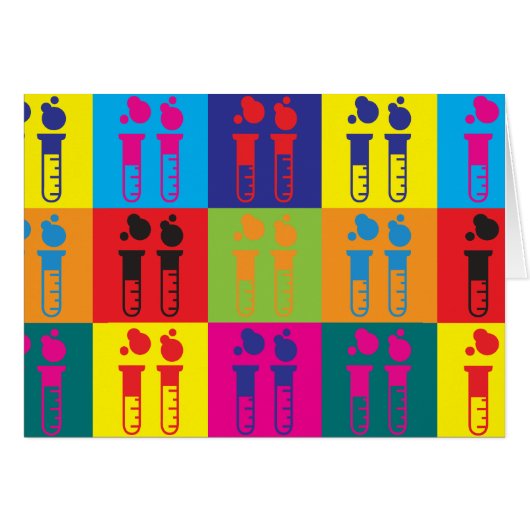 Chemical Engineering Pop Art Cards (Front Horizontal)