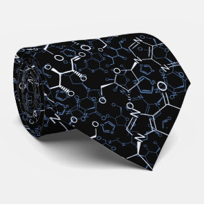 Chemical Formula Chemistry Gifts Neck Tie