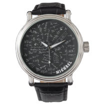 Chemical Formula Chemistry Gifts Personalized Watch Chemical Formula Chemistry Gifts Personalized Watch