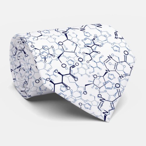 Chemical Formula Chemistry Gifts Tie