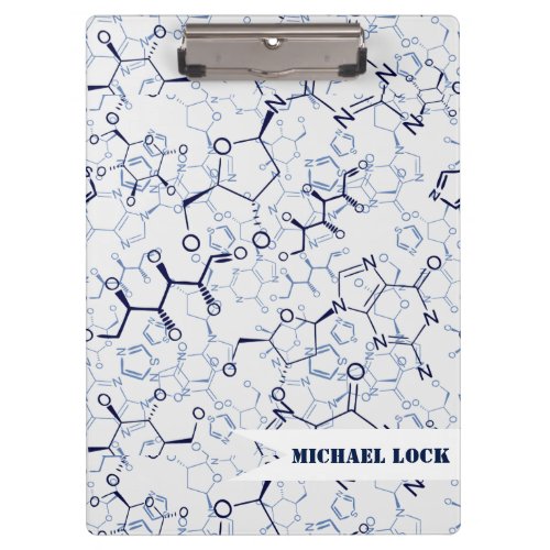 Chemical Formula Chemistry Personalized Gifts Clipboard