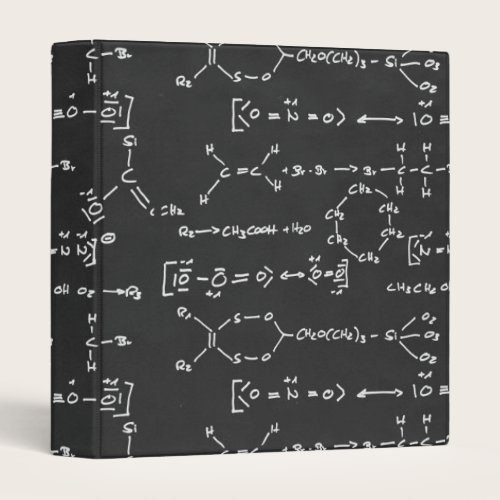 Chemical formula writing binder Chemical formula writing binder