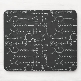 Chemical formula writing mouse pad