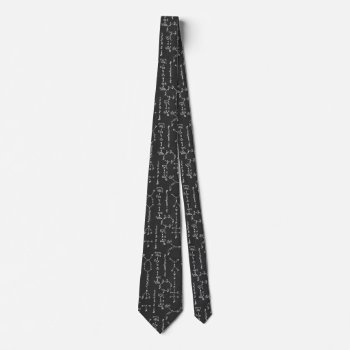Chemical Formula Writing Neck Tie by UDDesign at Zazzle