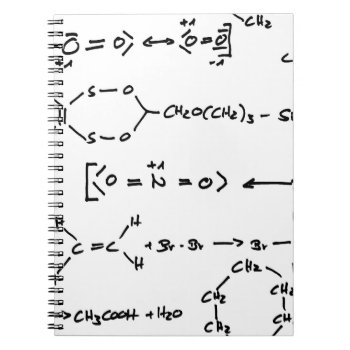 Chemical Formula Writing Notebook by UDDesign at Zazzle
