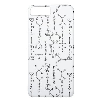 Chemical Formulas Iphone 8 Plus/7 Plus Case by UDDesign at Zazzle