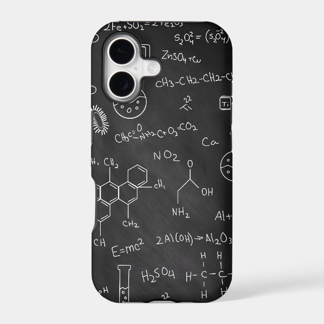 Chemical Pattern Iphone Case (Back)