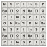 Chemical periodic table of elements: InSPIRaTiON Fabric
