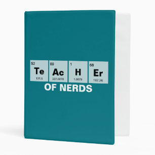 Chemical periodic table of elements: TeAcHEr Mini Binder