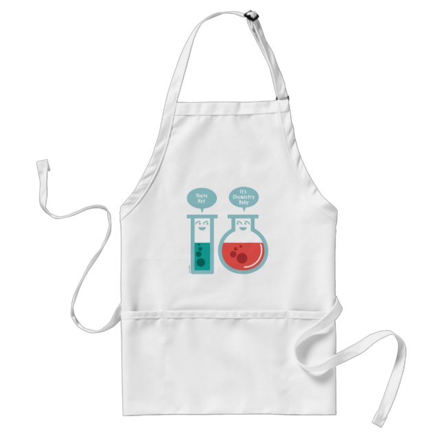 Chemical Reaction Adult Apron (Front)